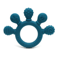 Erduo Silicone Baby Teether Anxiety Teething Toys 0 12 Months Chew Beads Sensory Gum Relief Soother
