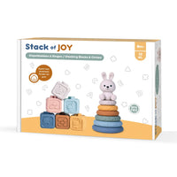 Baby Stapelspeelgoed Set – Zacht & BPA-vrij