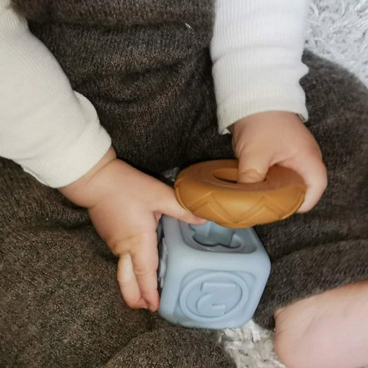 Baby Stapelspeelgoed Set – Zacht & BPA-vrij