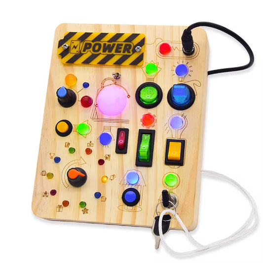 Montessori Druk Bord Licht Led Stimulatie