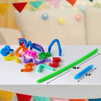 36-delige Pop Tubes – Fidget & Sensorisch Speelgoed
