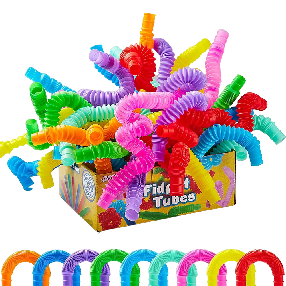 36-delige Pop Tubes – Fidget & Sensorisch Speelgoed