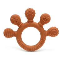 Erduo Silicone Baby Teether Anxiety Teething Toys 0 12 Months Chew Beads Sensory Gum Relief Soother