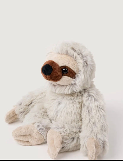 Zijaanzicht van de Dreamies Luiaard knuffel