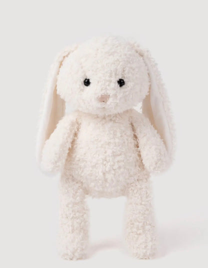 Vooraanzicht van de Retro Pals Konijn knuffel, staand